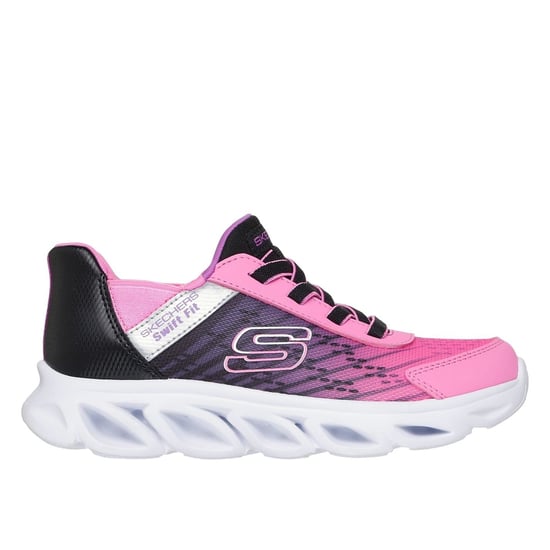 Skechers Flex Glide Jungen-Sneaker mit Grafikprint, Low-Top, Schwarz/Mehrfarbig - Image 2