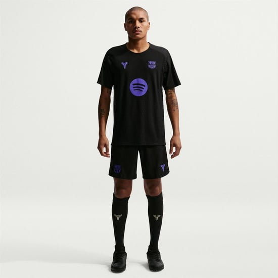 Nike FC Barcelona ST Herren Schwarz/Schwarz/( - Image 4