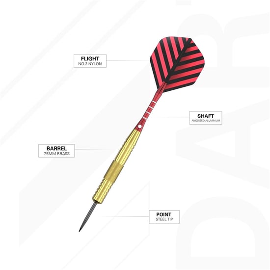 Target Darts Accessoires Messing-Dart-Geschenkset in Multicolor - Image 4