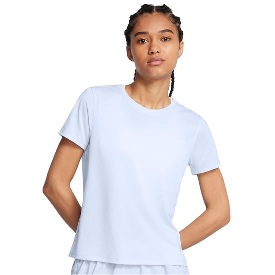 Under Armour Damen Armour Ua Launch Elite Kurzarmshirt in Nimbus Blue - Image 2