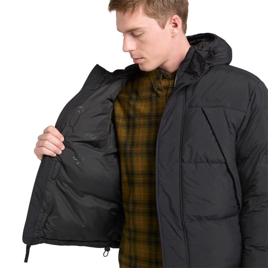Timberland Herren Kapuzen-Steppjacke, wasserabweisend, Schwarz - Image 5