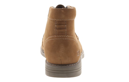 Caterpillar Herren-Elegante Stiefel Brock aus Leder mit Schnürung in Hellbraun - Image 4
