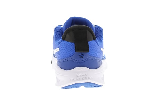 Nike Junior Jungen-Sneaker Star Runner 4 Nn Ps zum Schnüren Hyper Royal Weiß Blau - Image 4