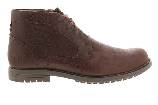 Caterpillar Herren-Elegantstiefel Brock Leder Schnürung Braun - Image 2