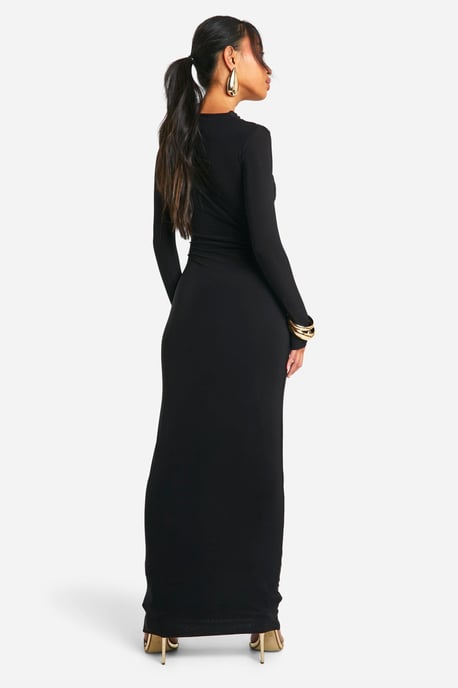 Boohoo Kleid in Maxilänge mit Cut-out-Detail - Image 2