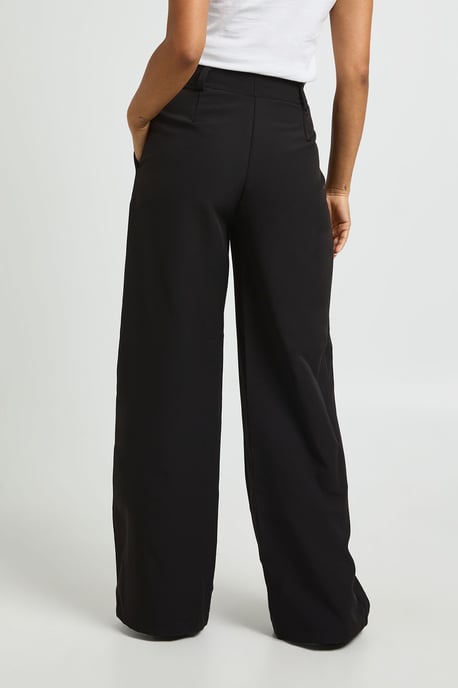 Petite maßgeschneiderte Hose mit weitem Bein - Image 3