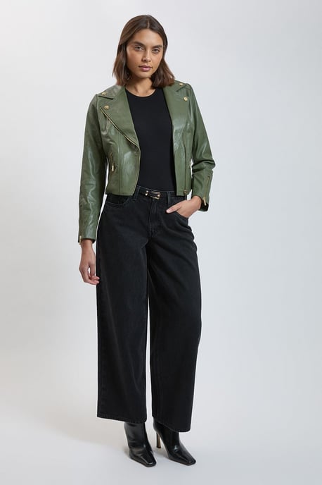Forever Leder Signature Bikerjacke - Image 2