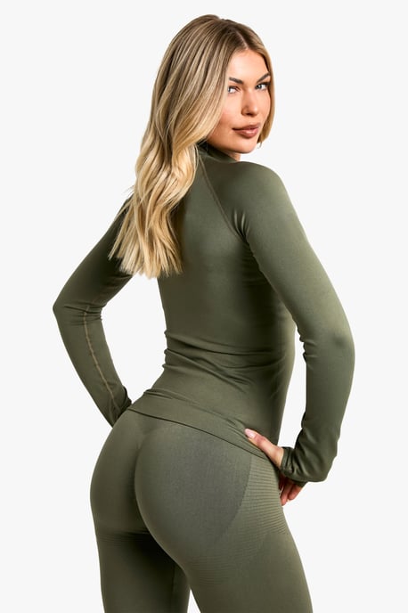 Premium Sculpt nahtlose Sportjacke mit Reißverschluss - Image 2