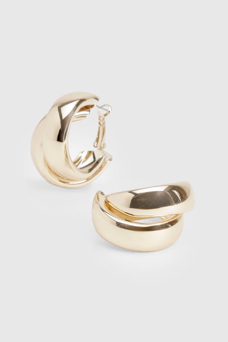 Boohoo Doppel-Creolen - Image 3