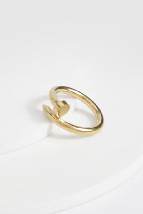 Wasserabweisender Ring mit Schraubendetail - Image 1