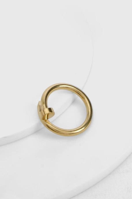 Wasserabweisender Ring mit Schraubendetail - Image 2