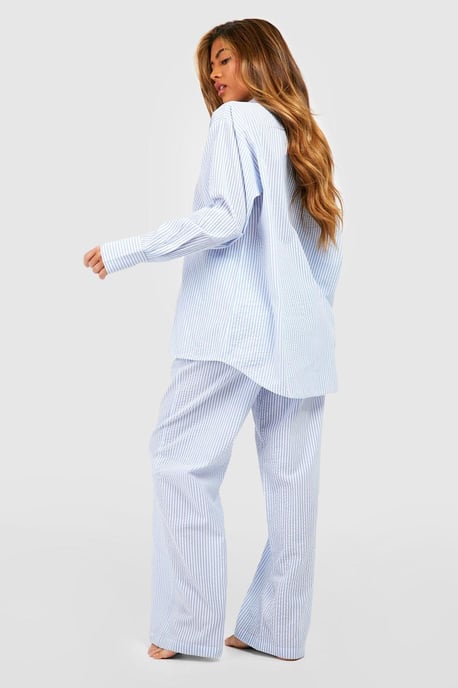Baumwoll-Pyjamahose mit Nadelstreifen - Image 2
