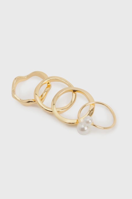 Perlendetail-Ring-Mehrpack - Image 2