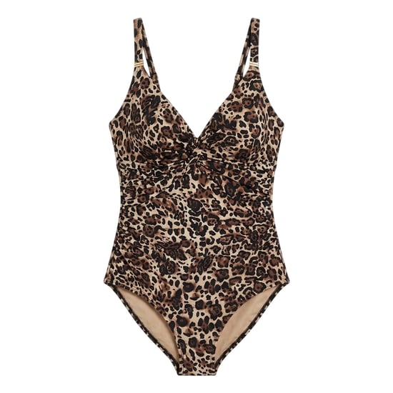 Biba - Badeanzug für Damen, Bauch-Kontrolle (Leopard) - Image 2