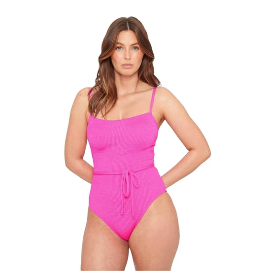 Be You - Badeanzug für Damen, Mit Gürtel (Pink) - Image 2