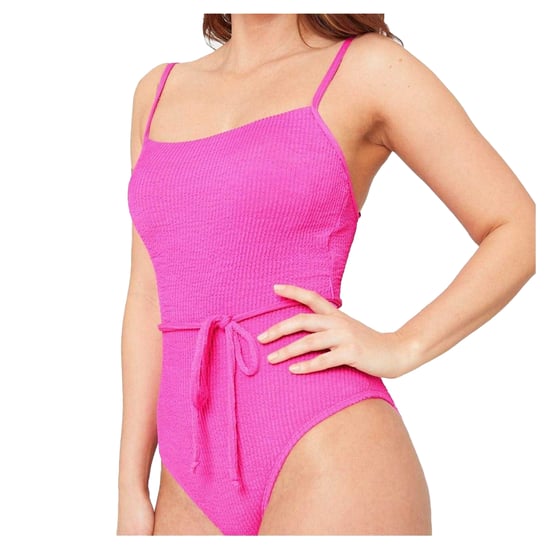 Be You - Badeanzug für Damen, Mit Gürtel (Pink) - Image 4