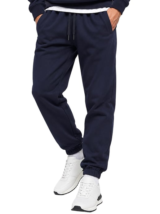 Kruze | 3er-Pack Herren-Fleece-Jogginghosen – BLK/NVY/CHAR - Image 3