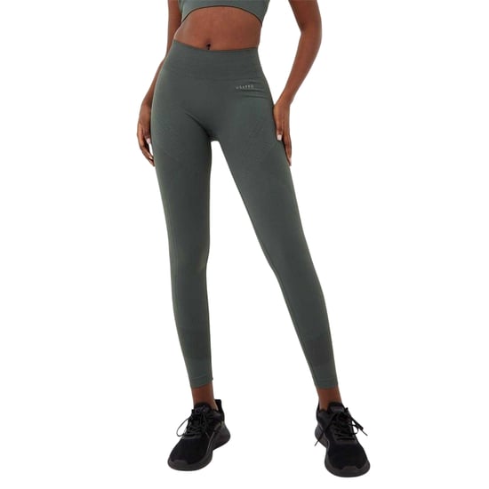 USA Pro - Leggings für Damen (Khaki) - Image 2