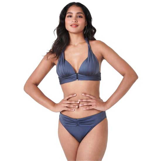 Biba - "Ven" Bikinihöschen für Damen, Geraffte Front (Grau) - Image 2