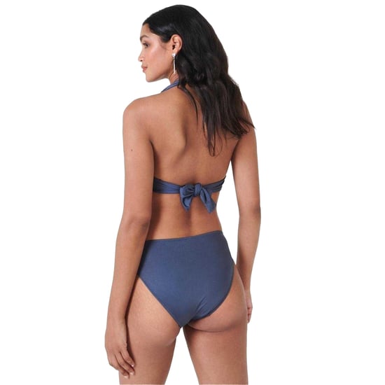 Biba - "Ven" Bikinihöschen für Damen, Geraffte Front (Grau) - Image 3