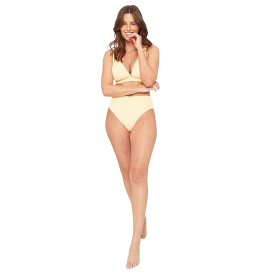 Be You - Bikinihöschen für Damen, Hoch geschnitten (Zitrone) - Image 1