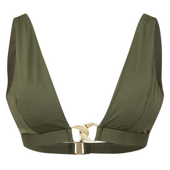 Biba - Bikini Oberteil für Damen, Plunge-BH (Khakigrün) - Image 2