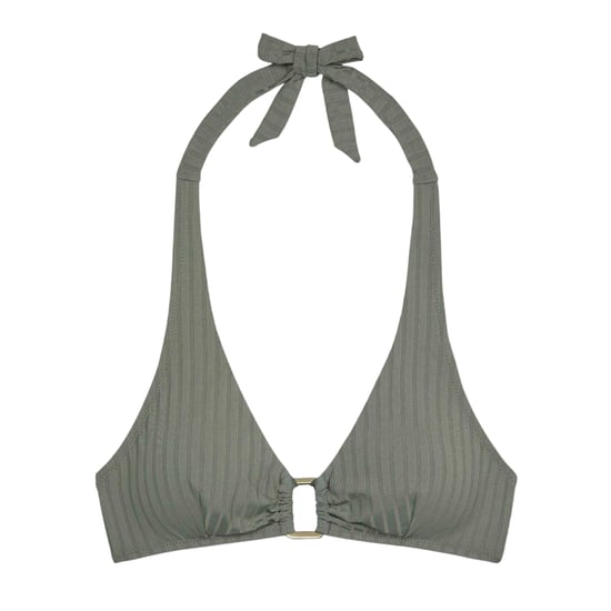 Chelsea Peers - Bikini Oberteil für Damen, Hinten geknotet (Grün) - Image 2