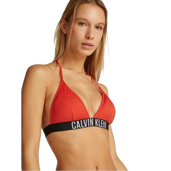 Calvin Klein - Bikini Oberteil für Damen, dreieckige Körbchen (Chili-Pfeffer-Rot) - Image 1