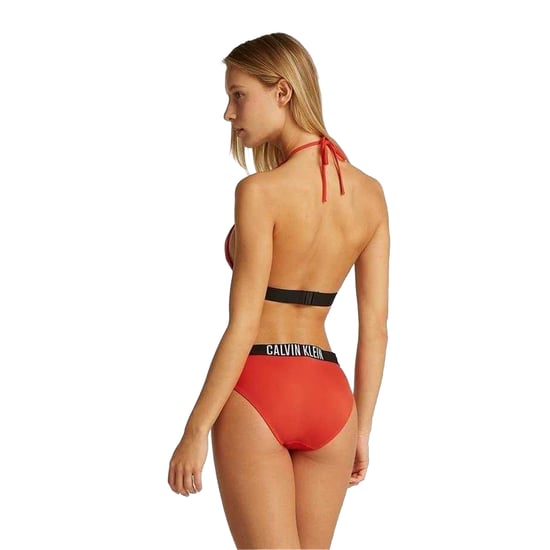 Calvin Klein - Bikini Oberteil für Damen, dreieckige Körbchen (Chili-Pfeffer-Rot) - Image 4