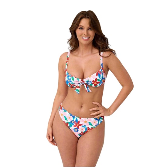 Be You - Bikini Oberteil für Damen, Vorne gebunden (Bunt) - Image 1