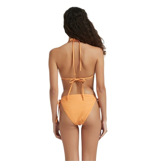 Be You - Bikini Oberteil für Damen, Krawatten-Kragen (Orange) - Image 3