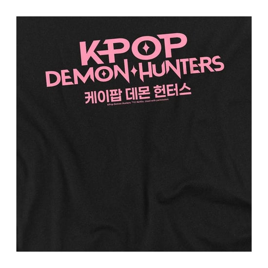 K-Pop Demon Hunters - Sweatshirt für Kinder (Schwarz/Pink) - Image 3