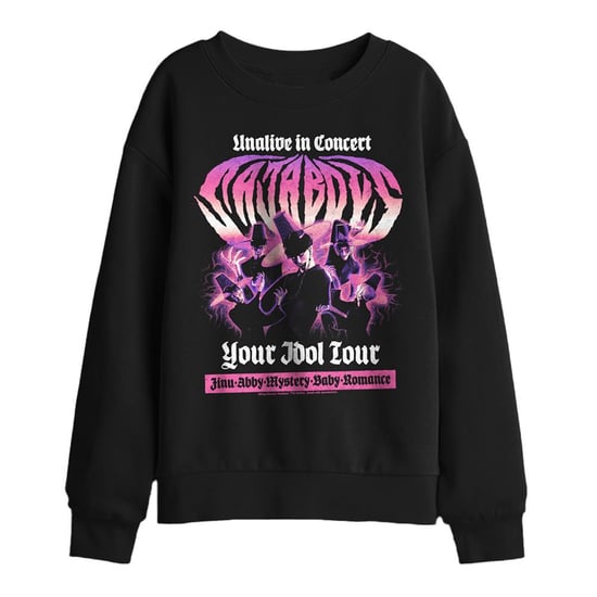 K-Pop Demon Hunters - "Your Idol Tour" Sweatshirt für Kinder (Schwarz) - Image 1