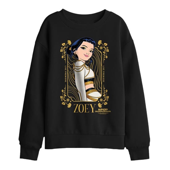 K-Pop Demon Hunters - Sweatshirt für Kinder (Schwarz/Golden) - Image 1