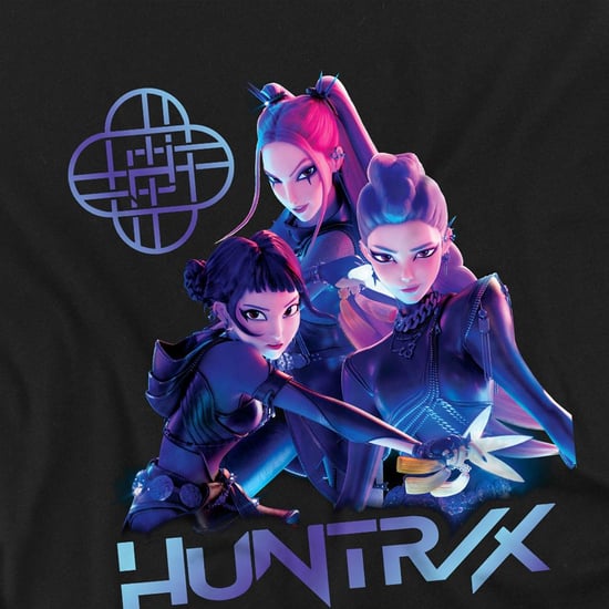 K-Pop Demon Hunters - "Huntrix" Sweatshirt für Kinder (Schwarz) - Image 3