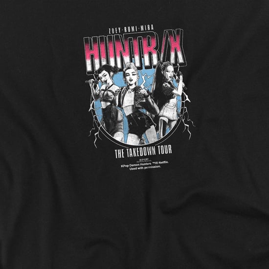 K-Pop Demon Hunters - "Huntrix Takedown Tour" Sweatshirt für Kinder (Schwarz) - Image 3