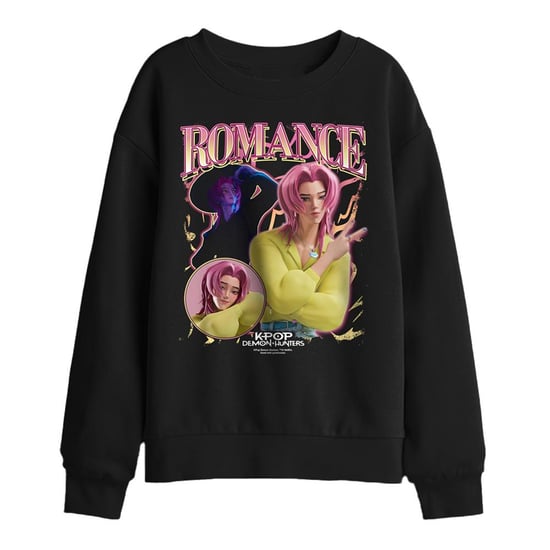 K-Pop Demon Hunters - "Romance" Sweatshirt für Kinder (Schwarz) - Image 1