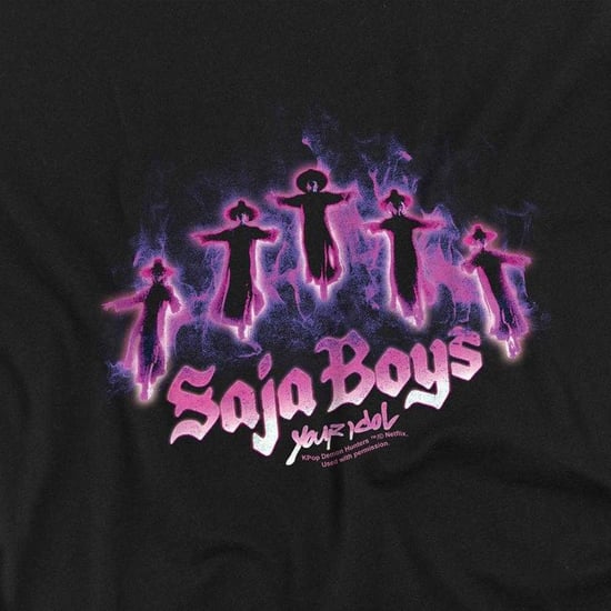 K-Pop Demon Hunters - "Saja Boys" Sweatshirt für Kinder (Schwarz) - Image 3