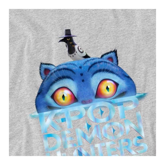 K-Pop Demon Hunters - Sweatshirt für Kinder, Logo (Sportliches Heather) - Image 3