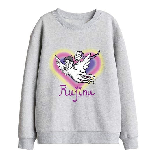 K-Pop Demon Hunters - "Huntrix Saja Boys Rujinu" Sweatshirt für Kinder (Sportliches Heather) - Image 1