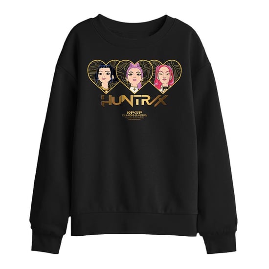 K-Pop Demon Hunters - Sweatshirt für Kinder (Schwarz) - Image 1