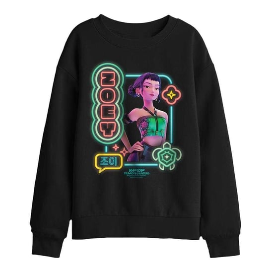 K-Pop Demon Hunters - Sweatshirt für Kinder (Schwarz) - Image 1