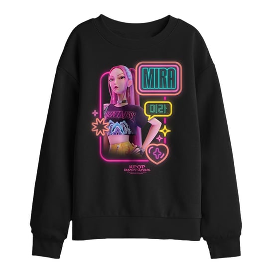 K-Pop Demon Hunters - Sweatshirt für Kinder (Schwarz) - Image 1