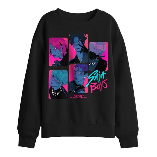 K-Pop Demon Hunters - Sweatshirt für Kinder (Schwarz) - Image 1