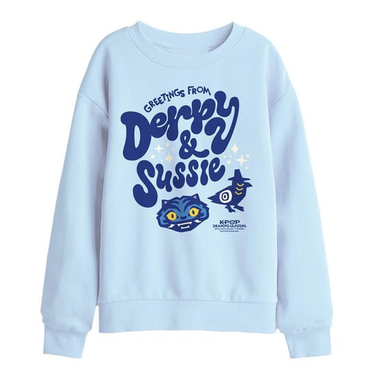 K-Pop Demon Hunters - Sweatshirt für Kinder (Hellblau) - Image 1