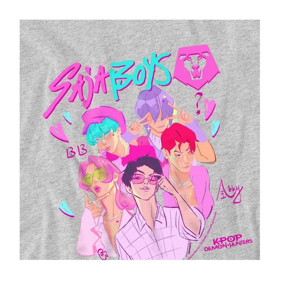 K-Pop Demon Hunters - Sweatshirt für Kinder (Sportliches Heather) - Image 3