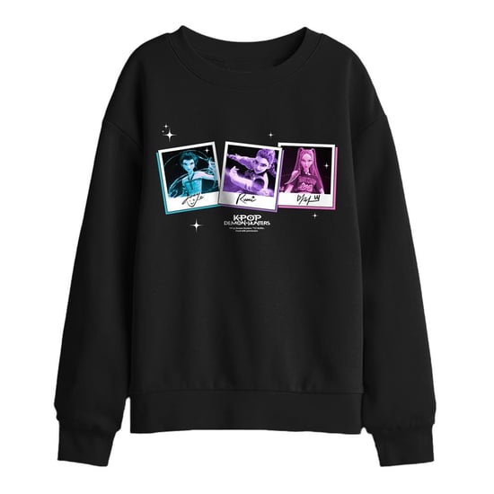 K-Pop Demon Hunters - Sweatshirt für Kinder (Schwarz) - Image 1