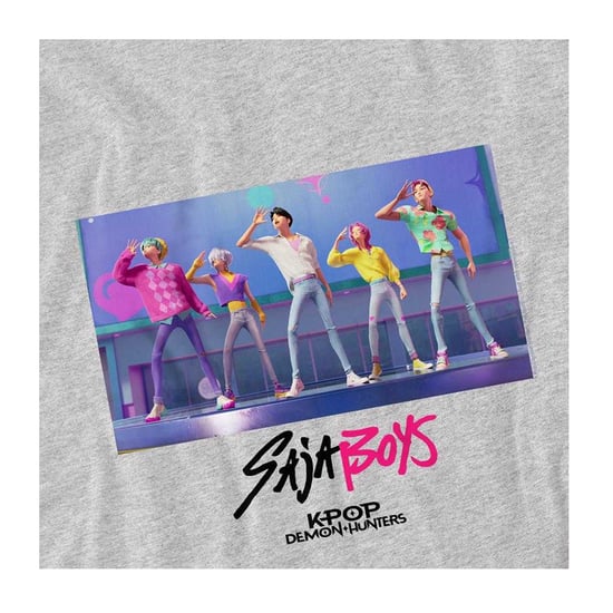 K-Pop Demon Hunters - "Saja Boys Soda Pop" Sweatshirt für Kinder (Sportliches Heather) - Image 3