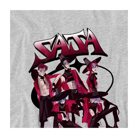 K-Pop Demon Hunters - "Demon Group" Sweatshirt für Kinder (Sportliches Heather) - Image 3