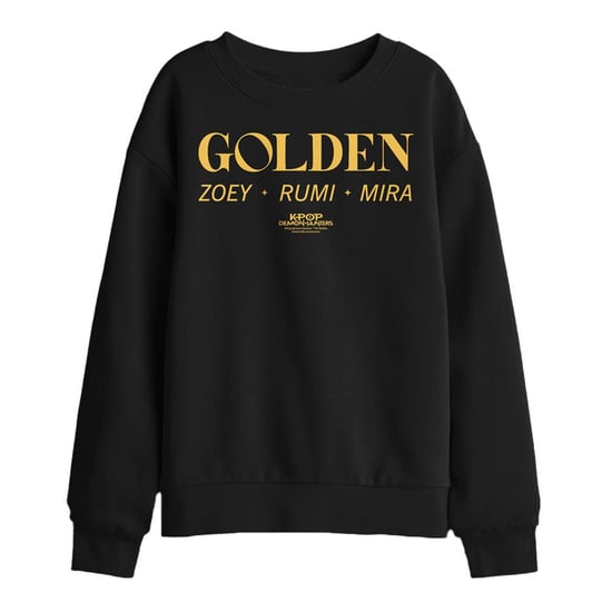 K-Pop Demon Hunters - "Huntrix Golden" Sweatshirt für Kinder (Schwarz) - Image 1